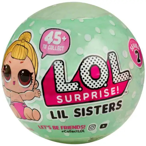 LOL Surprise Series 2 Lil Sisters Mystery Pack [Wave 1, Pink Diapers]