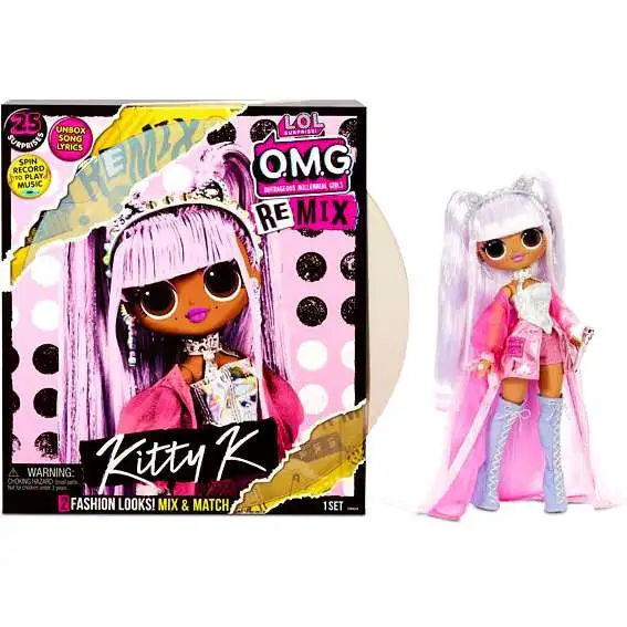 LOL Surprise OMG ReMix Series Kitty K Fashion Doll