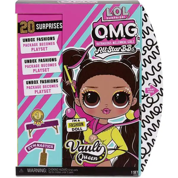 OMG Sports Doll – Sparkle Star 20 Surprises – L.O.L. Surprise