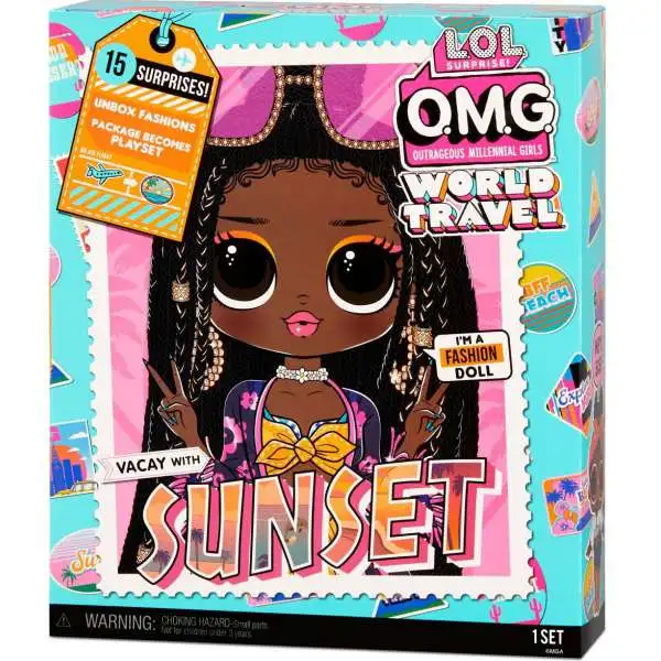 LOL Surprise OMG World Travel Sunset Fashion Doll