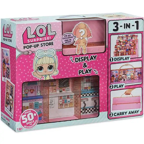 LOL Surprise Pop-Up Store Carry Case & Set [Damaged Package]