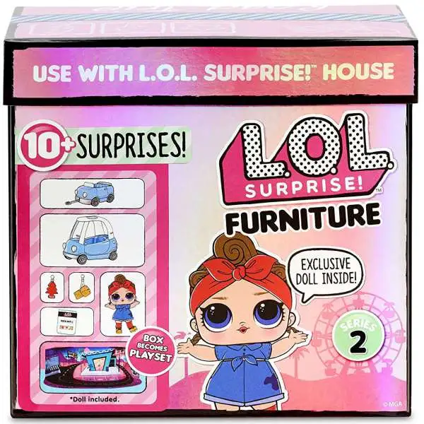 LOL Surprise Furniture Series 2 Road Trip & Can Do Baby Doll & Play Set Pack