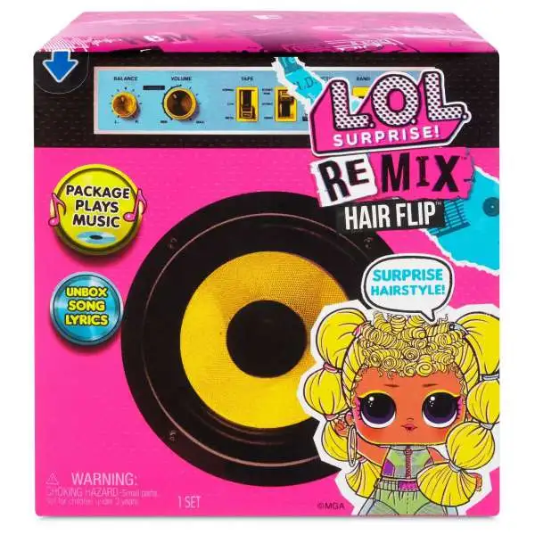LOL Surprise ReMix Hair Flip Mystery Pack [1 RANDOM Figure, Damaged Package]
