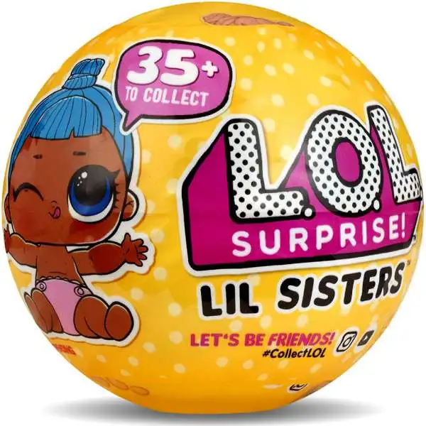 LOL Surprise Series 3 Lil Sisters Mystery Pack [Wave 2, Blue Hair]