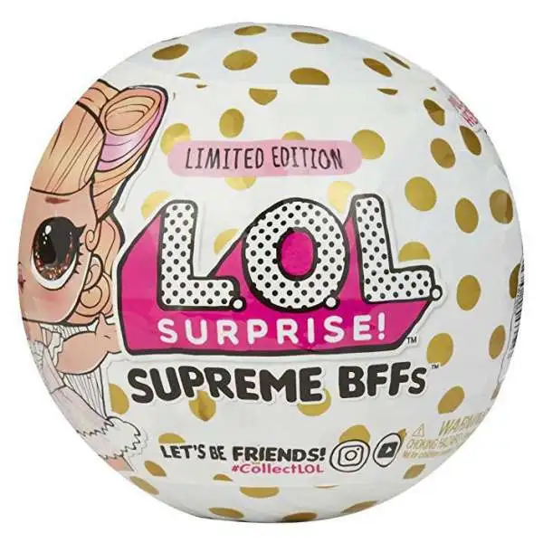 LOL Surprise 2019 LIMITED EDITION Supreme BFFs Lace Exclusive Figure Pack