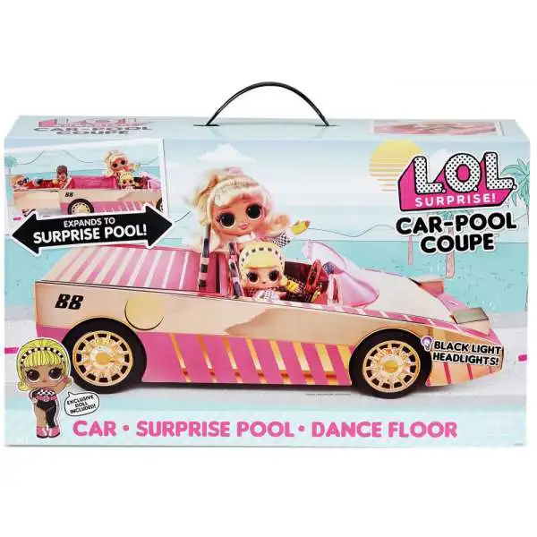 LOL Surprise Car-Pool Coupe Playset [with Exclusive Doll]