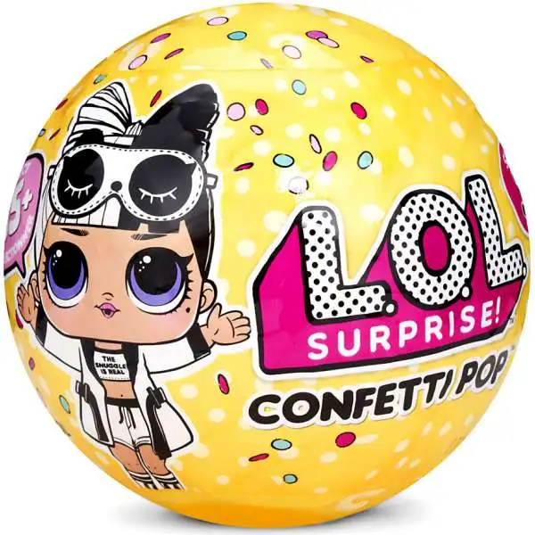 LOL Surprise Confetti Pop Series 3 Big Sister Mystery Pack [Wave 2, Black & White Robe]