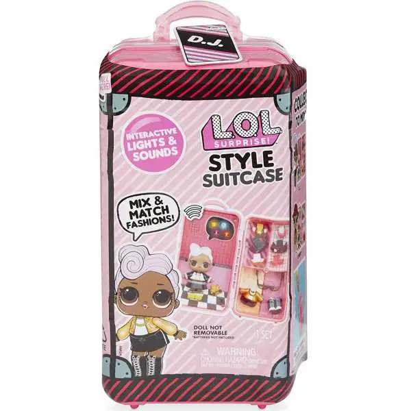 LOL Surprise Style Suitcase D.J. Accessory