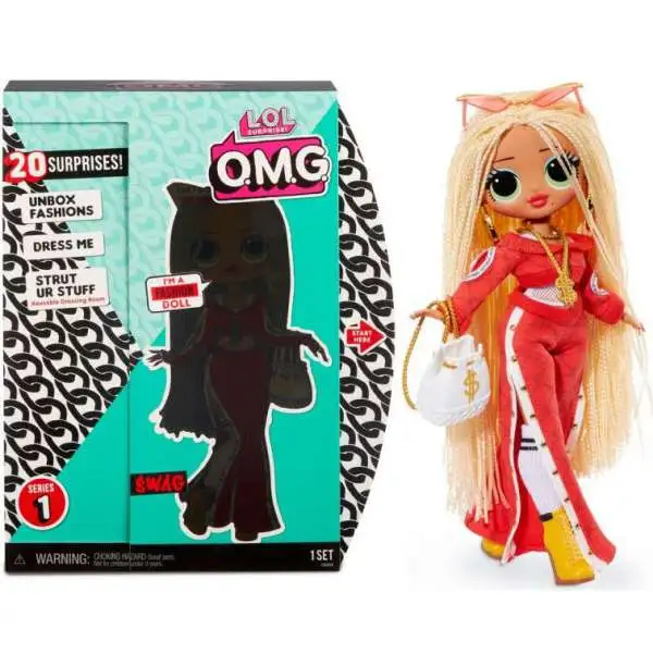 L.O.L. Surprise! O.M.G. Winter Chill Fashion Doll Bundle - Camp Cutie