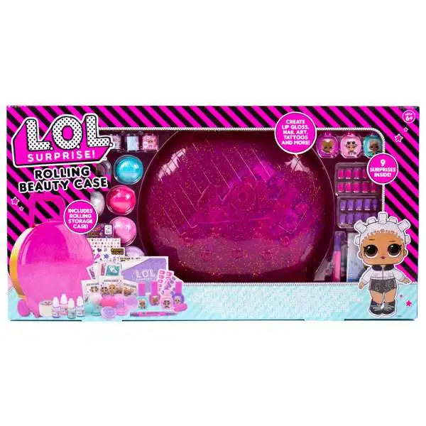 LOL Surprise Makeover Rolling Beauty Case Playset