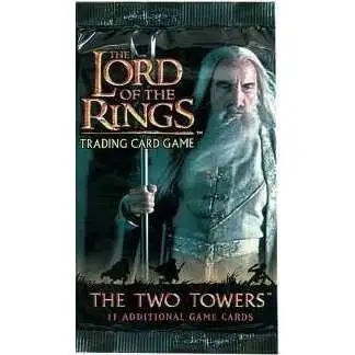 LORD OF THE RINGS TCG FELLOWSHIP OF THE RING SEALED BOOSTER PACK OF 11 CARDS 