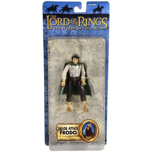 The Lord of the Rings The Return of the King Series 4 Frodo Baggins Action Figure [Shelob Attack]