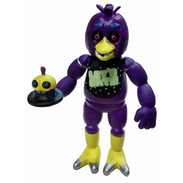 Funko Five Nights at Freddy's Blacklight Chica 2-Inch Vinyl Mini Figure [Loose]