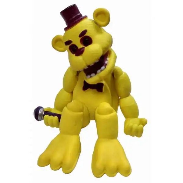 Funko Five Nights at Freddy's Blacklight Golden Freddy 2-Inch Vinyl Mini Figure [Loose]