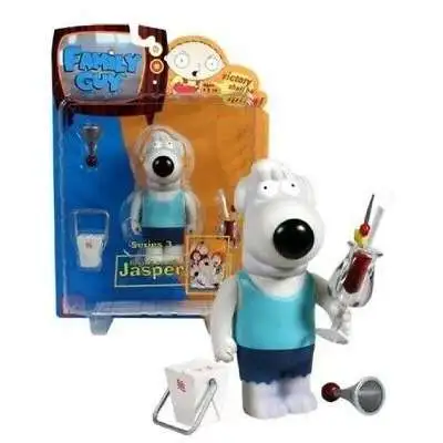 Family Guy Series 3 Jasper Loose Figure [Blue Shirt]