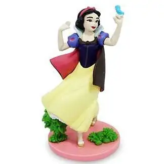 Disney Princess Snow White with bluebird 4-Inch PVC Figure [Loose]
