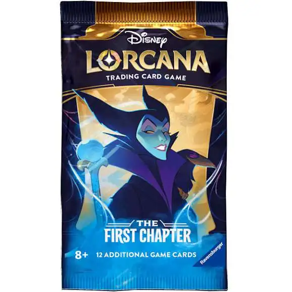 Disney Lorcana Trading Card Game The First Chapter Booster Pack [12 Cards]