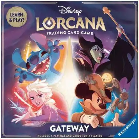 Disney Lorcana Trading Card Game Gateway 2-Player Set