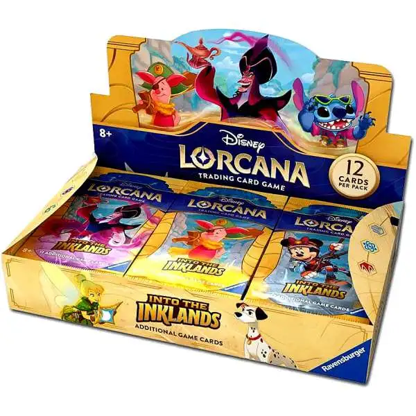 Disney Lorcana Trading Card Game Into the Inklands Booster Box [24 Packs]