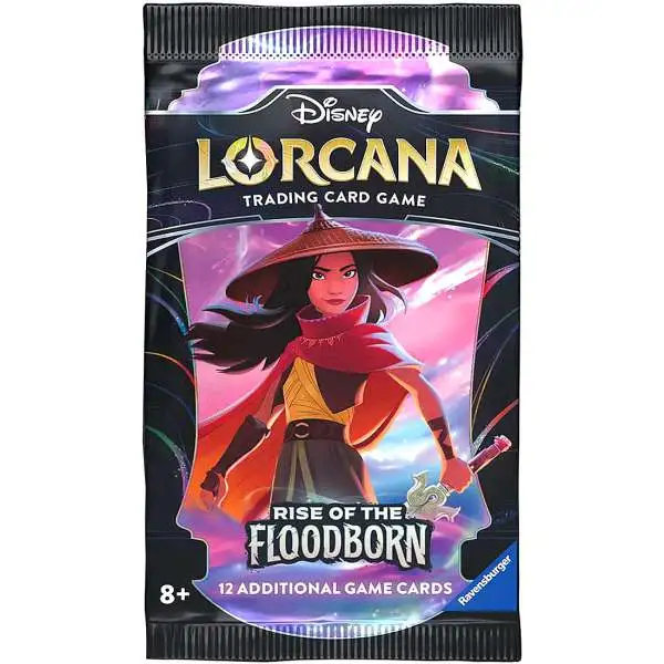 Disney Lorcana Trading Card Game Rise of the Floodborn Booster Pack [12 Cards]