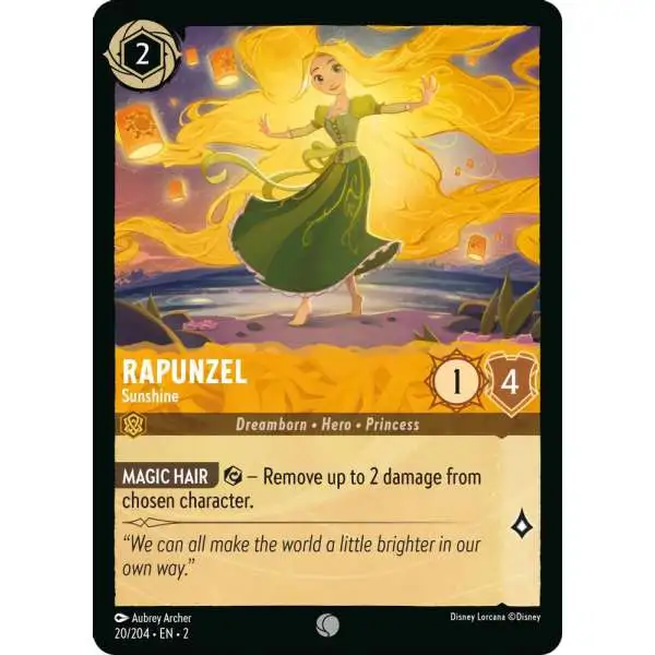 rapunzel lorcana cards Ravensburger Disney TCG Playmat Featuring Gifted Artist by Aubrey Archer | Protects | Versatile Game, Desk, or Mouse Pad | Durable Non-Slip Surface Show More var card Disney Lorcana Trading Card Game