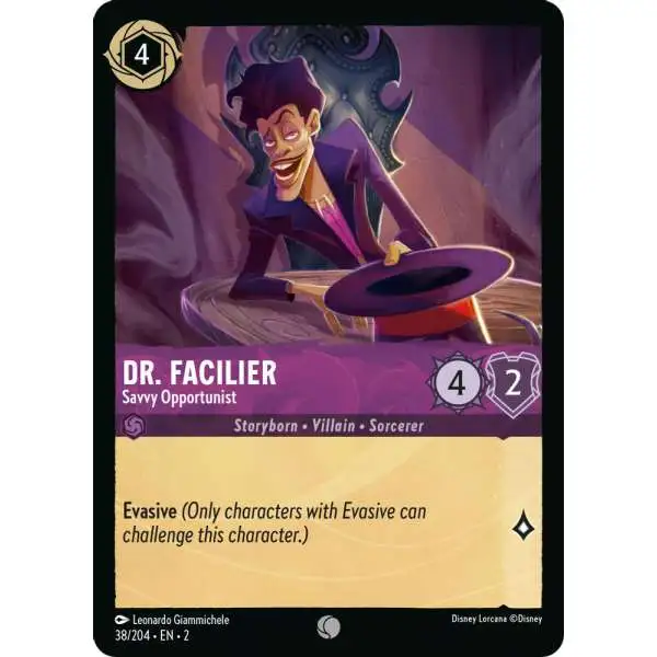 dr facilier cards lorcana MTG Decks & More Disney Villains Deck - Ursula, Chernabog, Dr. Facilier, Gaston, Hades, Jafar, Maleficent - Custom Built - Very Strong you may look at the top 2 cards of your deck Disney leaving money in the