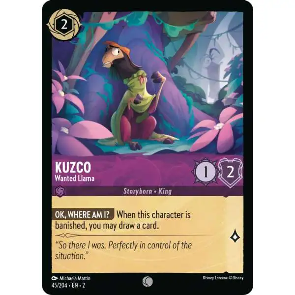 kuzco lorcana card 067 Michaela Martin Rise of the Floodborn Singles Disney Lorcana | Boom baby!