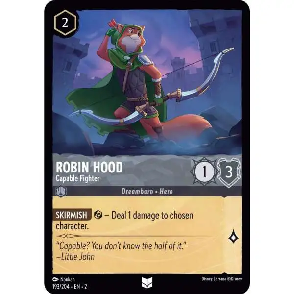 lorcana robin hood cards Ravensburger Disney TCG Card Sleeves Featuring Daydreamer by John Loren | 65 Protective Sleeves for TCG Decks ensuring your deck is protected in the most elegant way Robin Hood - Sharpshooter (215)|