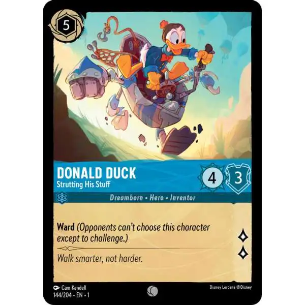 donald duck lorcana cards [Buccaneer] Character Classification Do I draw two cards