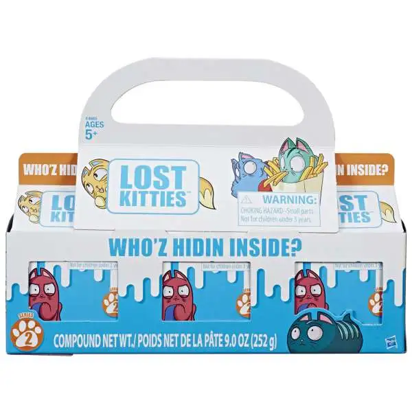 Lost Kitties Series 2 Mystery 3-Pack [Wave 2, Damaged Package]