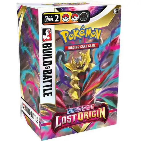 Pokemon Sword & Shield Lost Origin Build & Battle Box [4 Booster Packs & Promo Card]