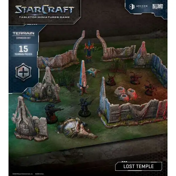 StarCraft Tabletop Miniatures Game Lost Temple Miniature Terrain Set (Pre-Order ships June)