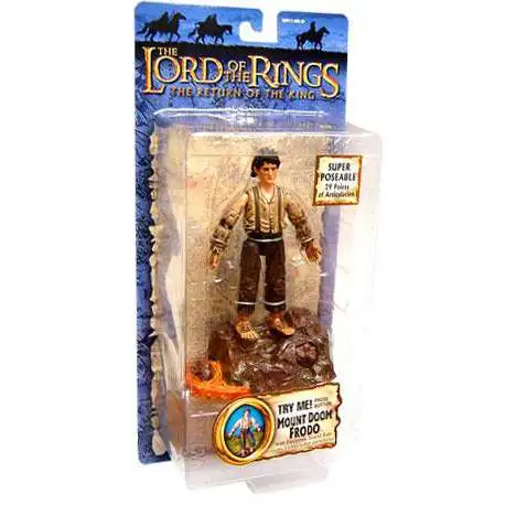 The Lord of the Rings The Return of the King Collectors Series Frodo Baggins Action Figure [Mount Doom]