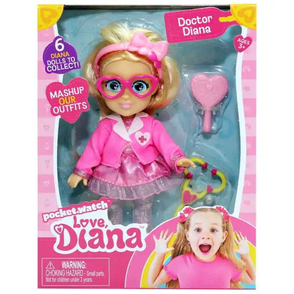 Love, Diana Doctor Diana 6-Inch Doll