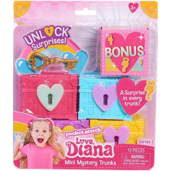 Love, Diana Mini Mystery Trunks Mystery 5-Pack