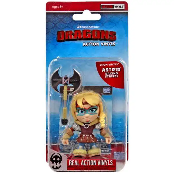 How to Train Your Dragon Action Vinyls Astrid Vinyl Figure [Racing Stripes]