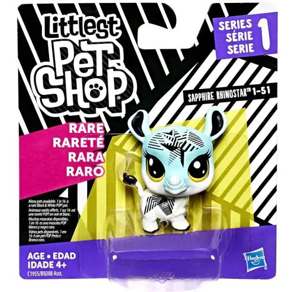 Littlest Pet Shop Sapphire Rhinostar