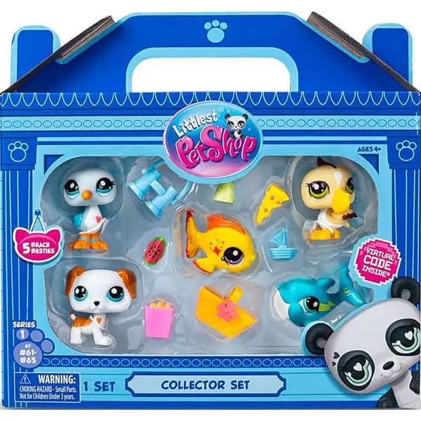 Littlest Pet Shop 2024 Generation 7 Beach Besties Collector 5-Pack