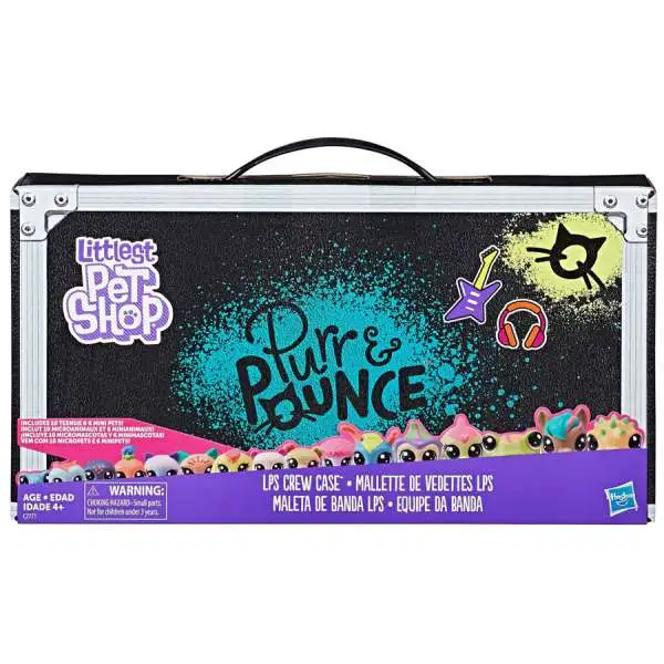 Littlest Pet Shop Purr & Pounce LPS Crew Case Exclusive Mini Figure Set