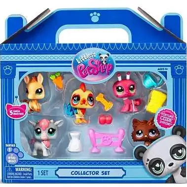 Littlest Pet Shop 2024 Generation 7 Farm Besties Collector 5-Pack Set #56, 57, 58, 59 & 60