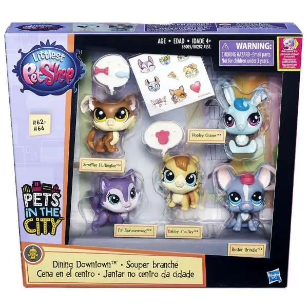 Customize The Look Of These Pets Over Littlest Pet Shop Collector Party Pack 