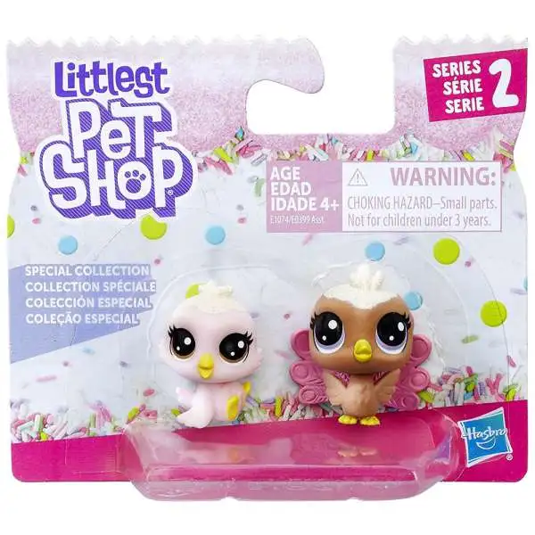 Littlest Pet Shop Special Collection Series 2 Strawberry Birdet & Velvet Peahen 2-Pack [Birds]