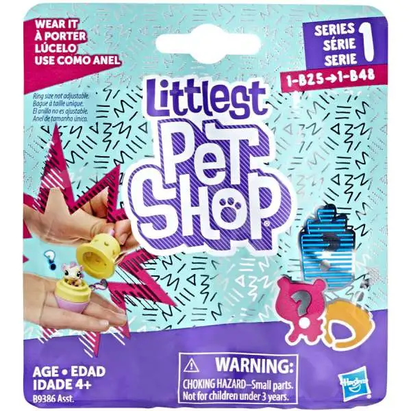Littlest Pet Shop Wear It Series 1 Mystery Pack [1-B25 thru 1-B48]