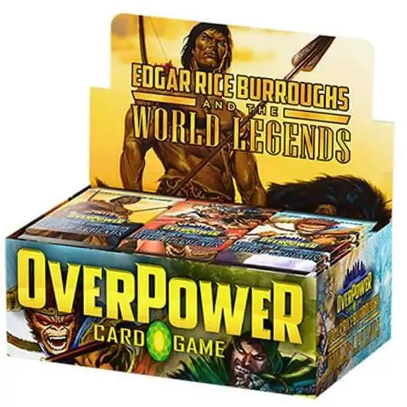 Overpower Edgar Rice Burroughs and the World Legends Booster Box [36 Packs]