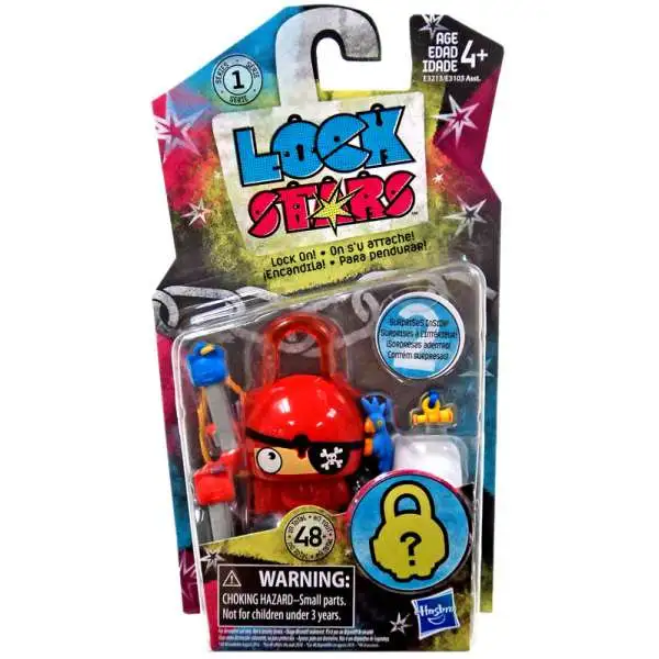 Lock Stars Red Pirate Figure
