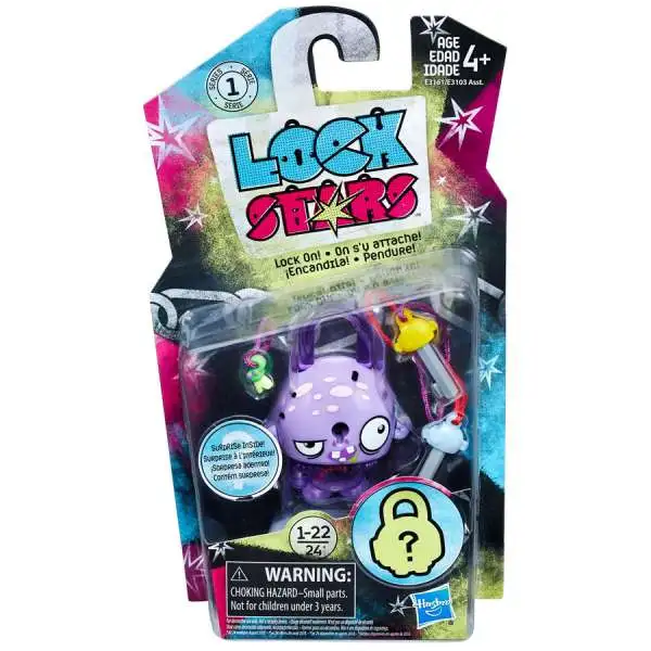 Lock Stars Purple Zombie Figure