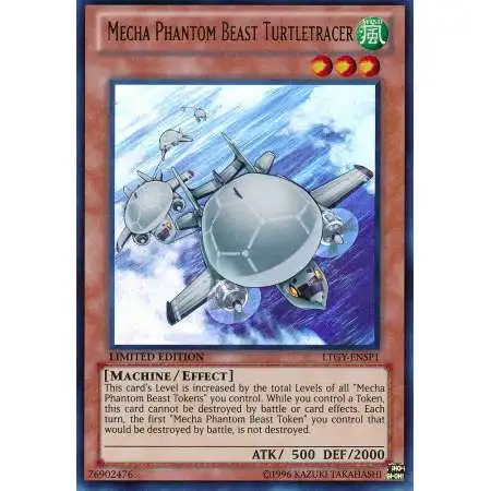 YuGiOh Lord of the Tachyon Galaxy Ultra Rare Mecha Phantom Beast Turtletracer LTGY-ENSP1