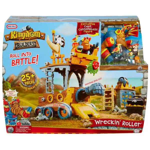 Little Tikes Kingdom Builders Wreckin' Roller Playset [Damaged Package]