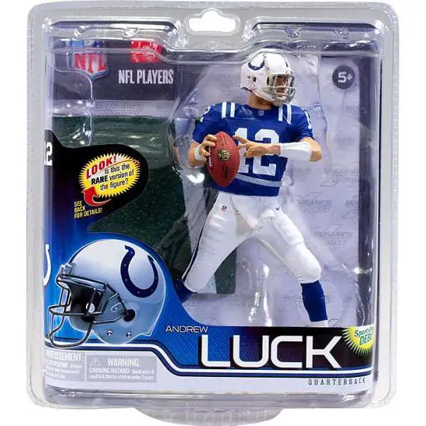 McFarlane Toys NFL Indianapolis Colts Sports Picks Football Series 30 Andrew Luck Action Figure [Blue Jersey]
