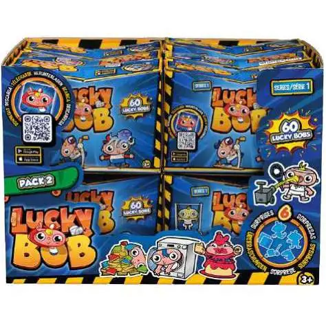 Lucky Bob Mini Figure Series 1 Mystery Box [12x 2-Packs]